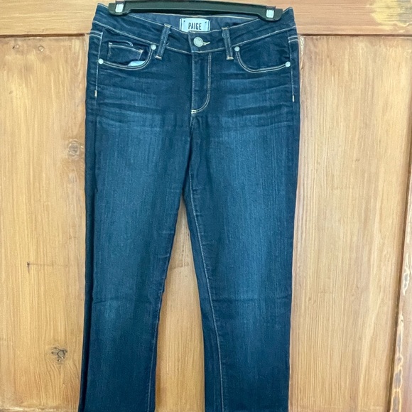 PAIGE Denim - Paige Skyline Skinny USA Dark Wash Blue Stretch Jeans 27
